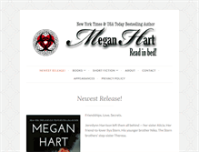 Tablet Screenshot of meganhart.com